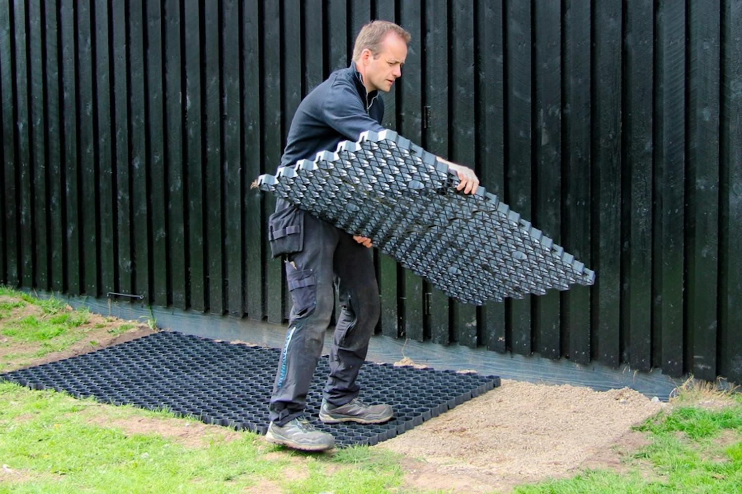 Græsarmering: Få en slidstærk græsplæne Græsarmering: Få en slidstærk græsplæne